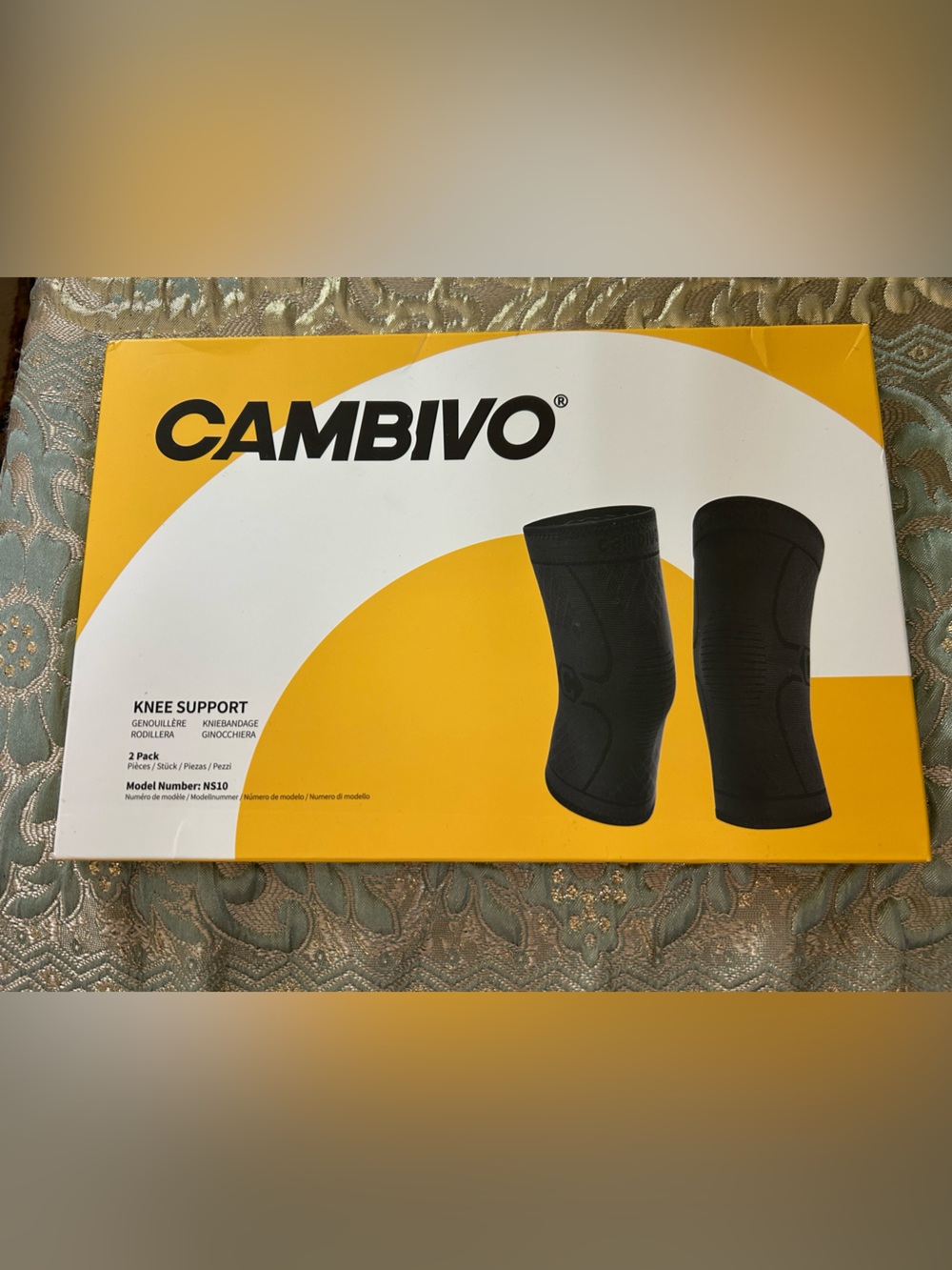 Knee Support Sleeve (2 Pack)